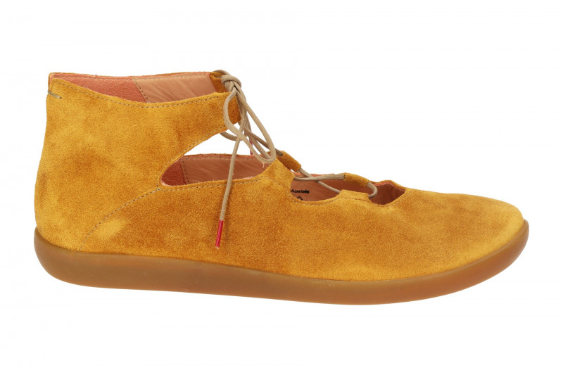 Think Nature Schuhe gelb Velour 950