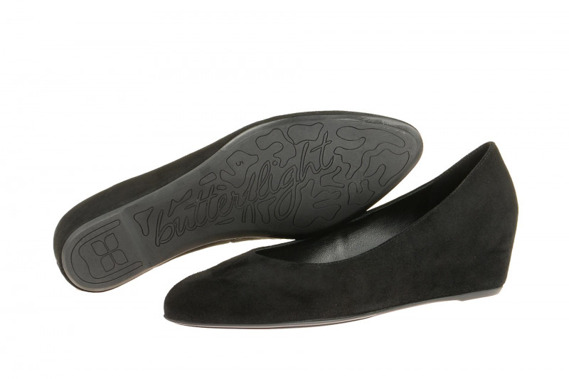 Högl Keil Pumps Slipper schwarz 4202