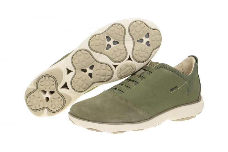 Geox Nebula Schuhe grün Herren Slipper