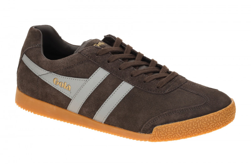 Gola Harrier Schuhe Sneakers braun grau Herren CMA192