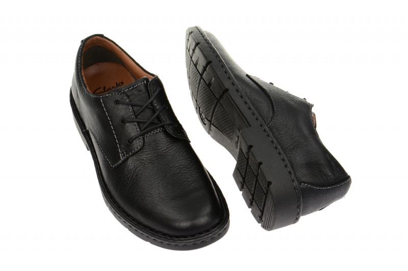 Clarks Stratton Way Schuhe schwarz 26102520 7