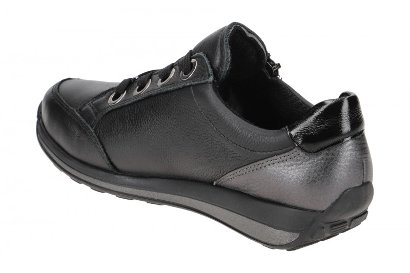 ARA Osaka Schuhe Sneaker schwarz anthrazit 12-44587