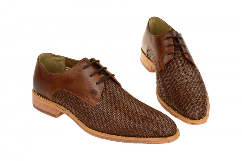 Gordon Bros Schuhe Lorenzo braun flecht S160746