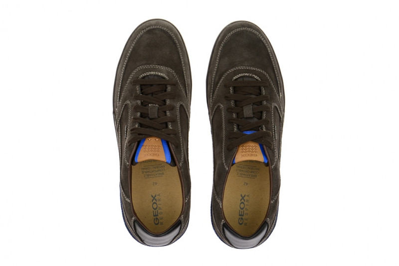 Geox Box Schuhe grau mud U44R3A 00022 C6372