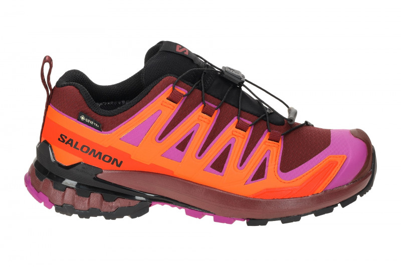 Salomon XA Pro 3D V9 Schuhe Damen rot orange GORE-TEX 479619