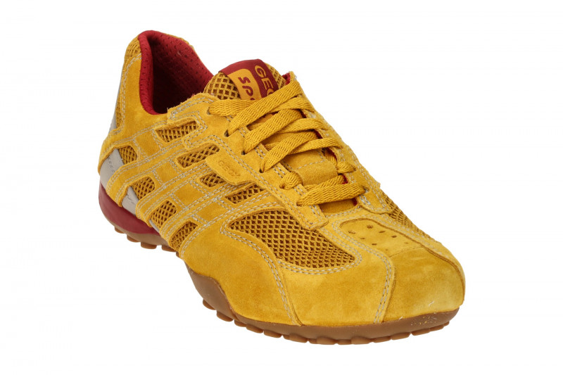 Geox Snake Schuhe gelb rot U55MNA