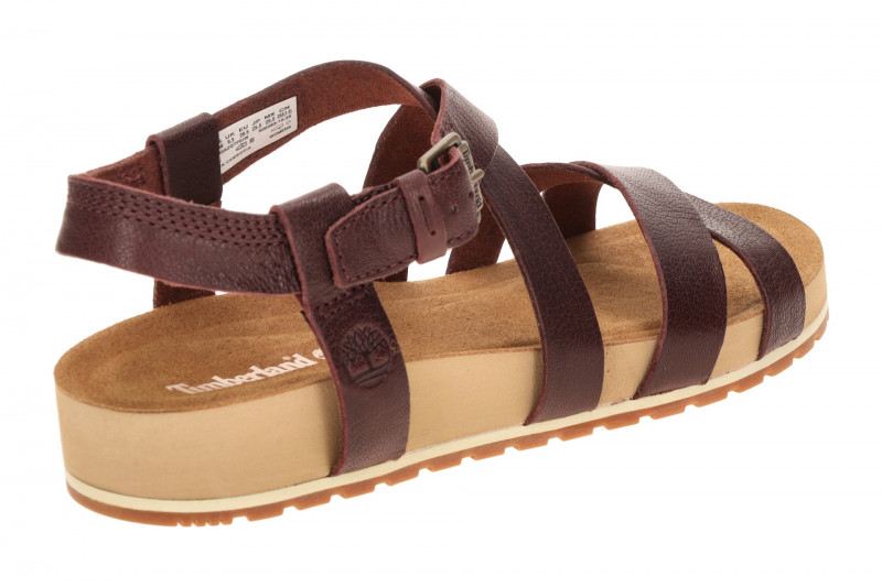 Timberland Malibu Waves Römer Sandale dunkelrot