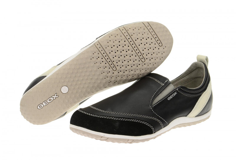 Geox Vega Slipper schwarz D5209B