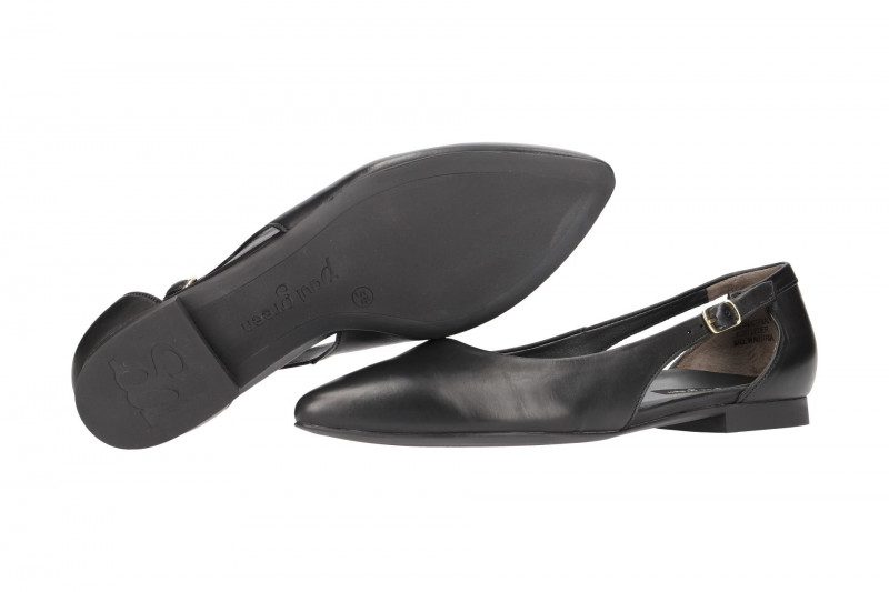 Paul Green Ballerinas Slipper schwarz 3254