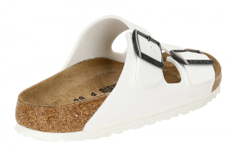 Birkenstock Arizona Pantolette weiß Normal-Weit UNISEX 552681