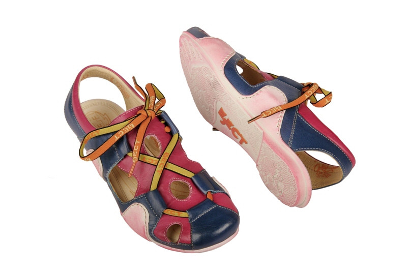 Eject Sayaka Sandaletten E-13431 blau pink