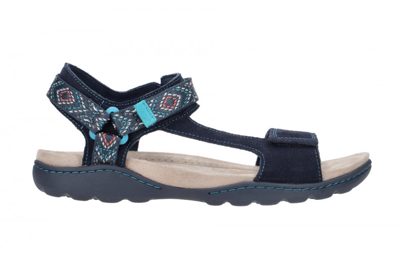 Clarks Amanda Step Sandale blau 26165095