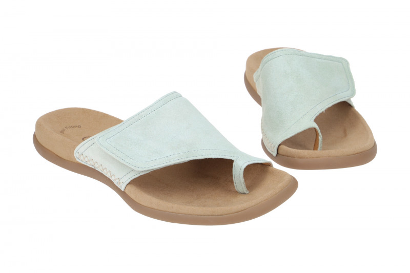 Gabor Klett Pantolette hellgrün 23.708.11