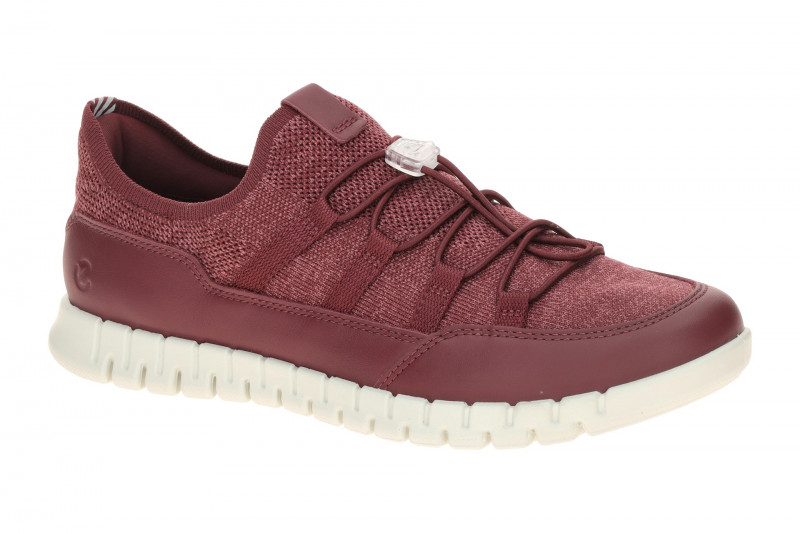 Ecco Gruuv Lite Schuhe rot ruby Easy Slip Gummizug 246303