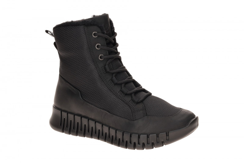 Ecco Gruuv Stiefel Boots schwarz Waterproof 218363