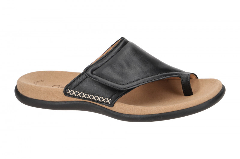 Gabor Zehentrenner Klett Pantolette schwarz 23.708.27