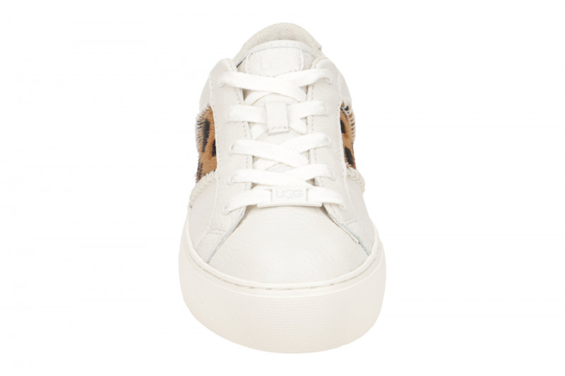 UGG Dinale Cheetah Print Schuhe Sneakers weiß 1131272