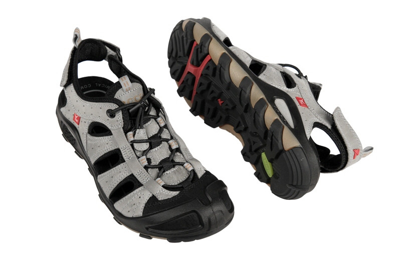 Ecco Terra VG Sandaletten wild dove grau Cerro