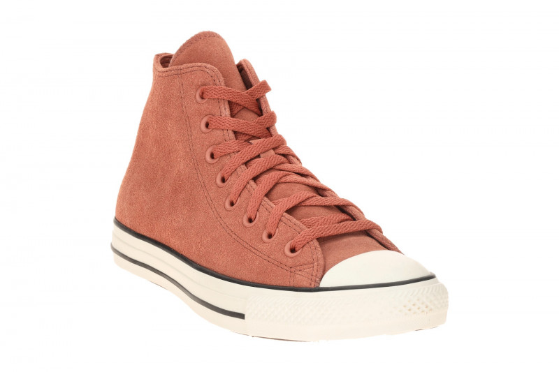 Converse Schuhe Chuck Taylor All Star Hi rot braun Leder
