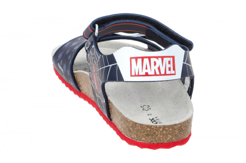 Geox Ghita Kinder Sandale blau Spider-Man J358LC