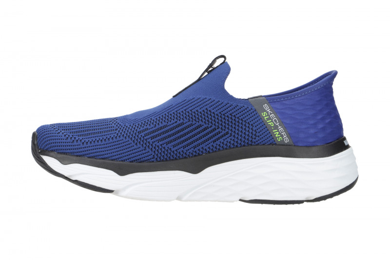 Skechers MAX CUSHIONING ELITE Schuhe blau weiß Slip-Ins 220389
