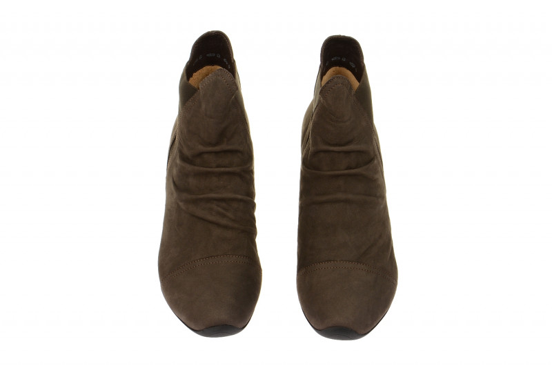 Think Aida Stiefelette dunkelbraun Nubuck