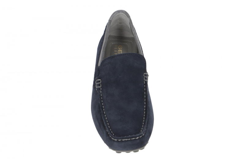 Geox Snake Mokassin Schuhe blau navy U0207B