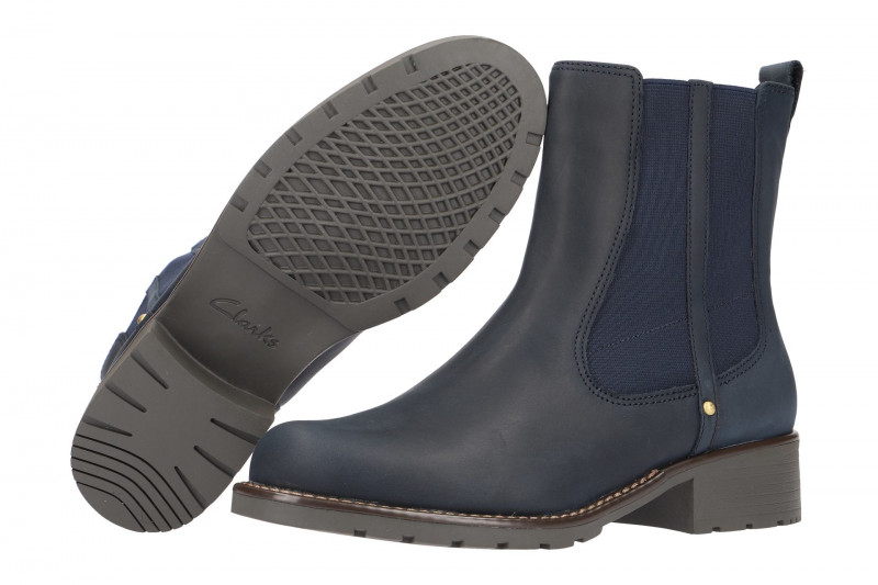 Clarks Orinoco Club Stiefeletten blau