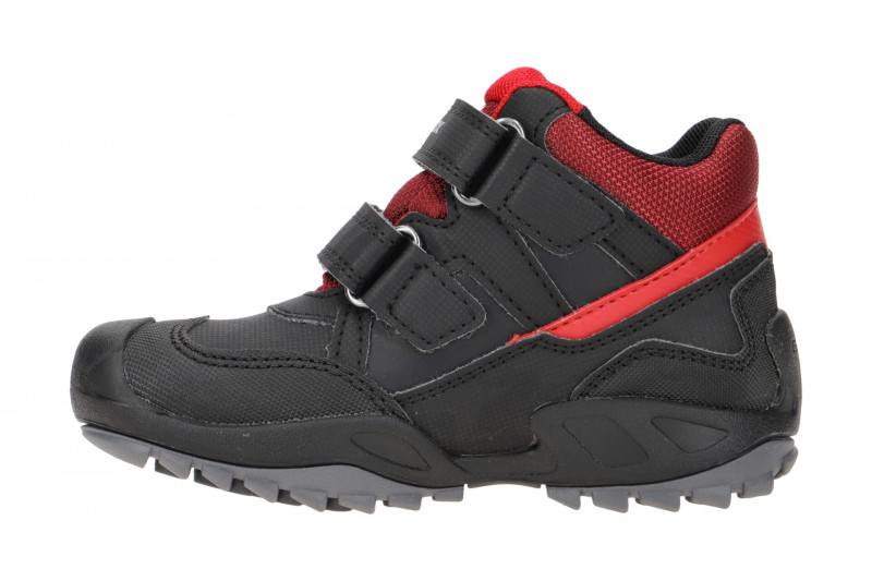 Geox Savage Kinder Stiefel schwarz rot J261WA