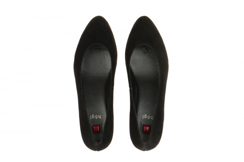 Högl Keil Pumps Slipper schwarz 4202