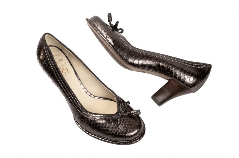 Clarks Bombay Lights Pumps in metallic grau 20355380