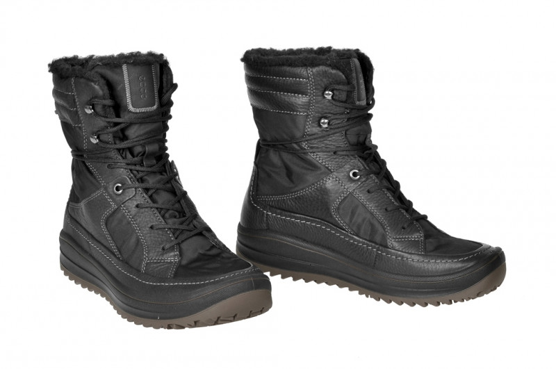 Ecco Trace Stiefel in schwarz Warmfutter Gore-Tex