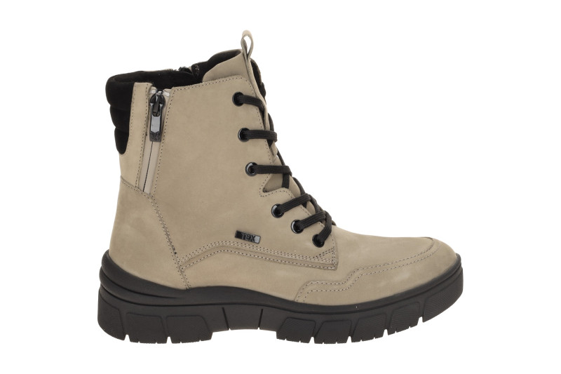 Caprice Winter Stiefel Boots grau taupe Nubuc TEX 26205
