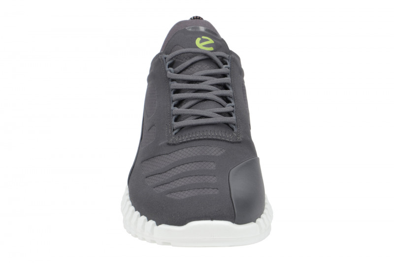 Ecco Zipflex Schuhe grau Herren Sneaker 803854
