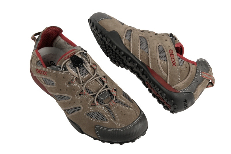 Geox Snake Y Schuhe in beige dk rot U0107Y