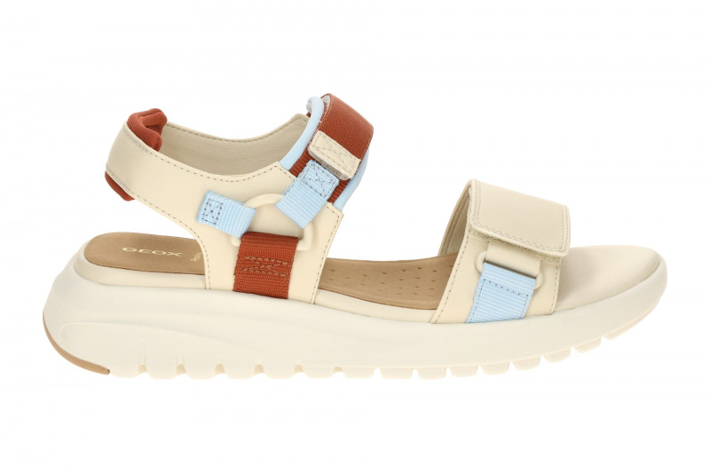 Geox Flextride Sandalen beige blau D65BSC