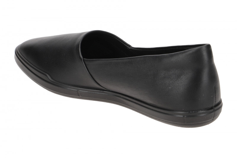 Ecco Simpil Schuhe schwarz Damen Slipper