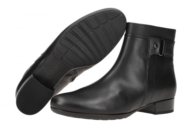 Gabor comfort Stiefelette schwarz Nappa H-Weite 32.713.27
