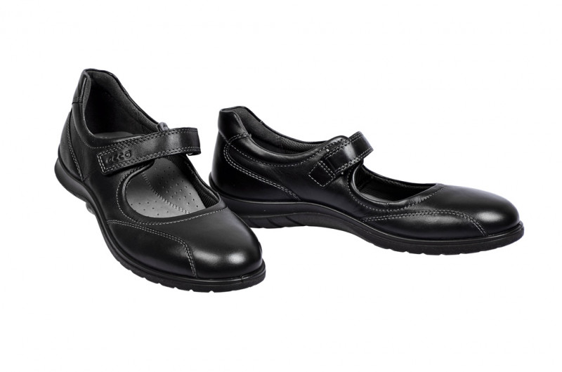 Ecco Sky Mary Jane Schuhe in schwarz Ballerina 21153301001