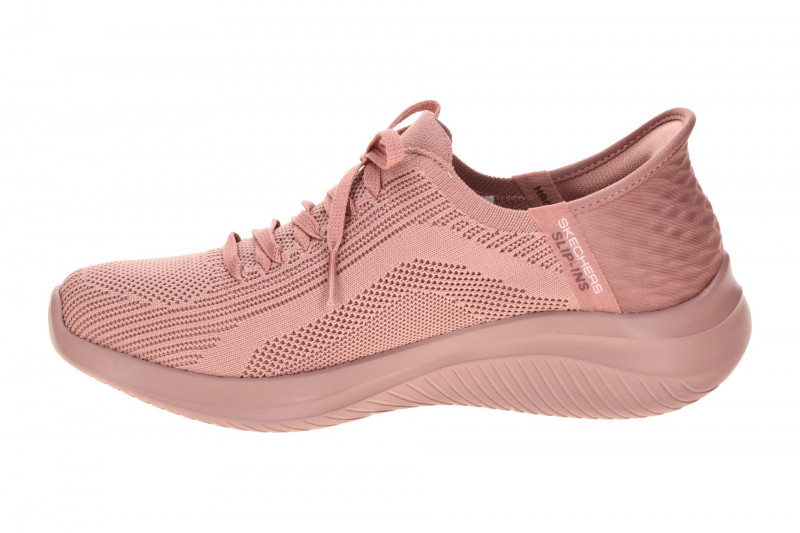 Skechers Ultra Flex Slipper Schuhe rosa SLIP-INs 150447