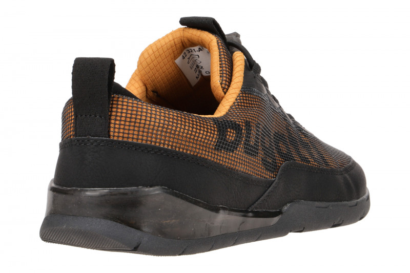 bugatti Moresby Schuhe Slipper gelb schwarz