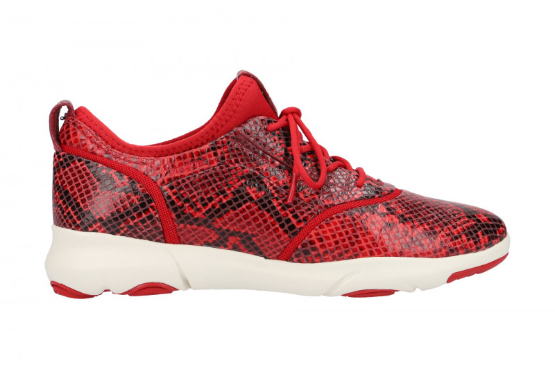 Geox Nebula Schuhe rot Schlange