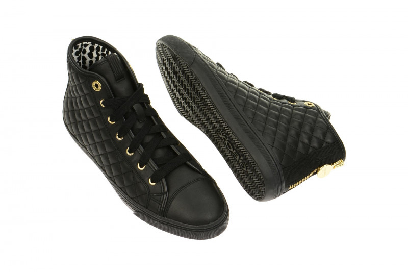 Geox New Club Stiefel schwarz matt D4258A