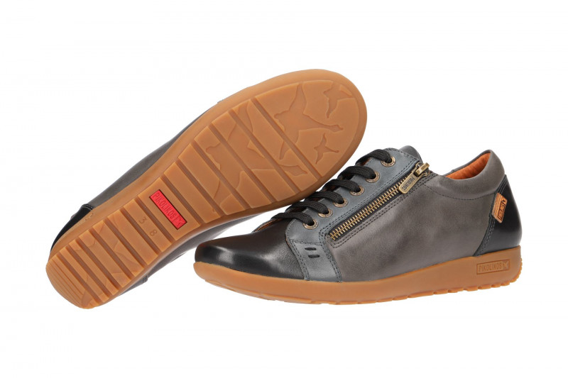 Pikolinos Lisboa Schuhe schwarz grau