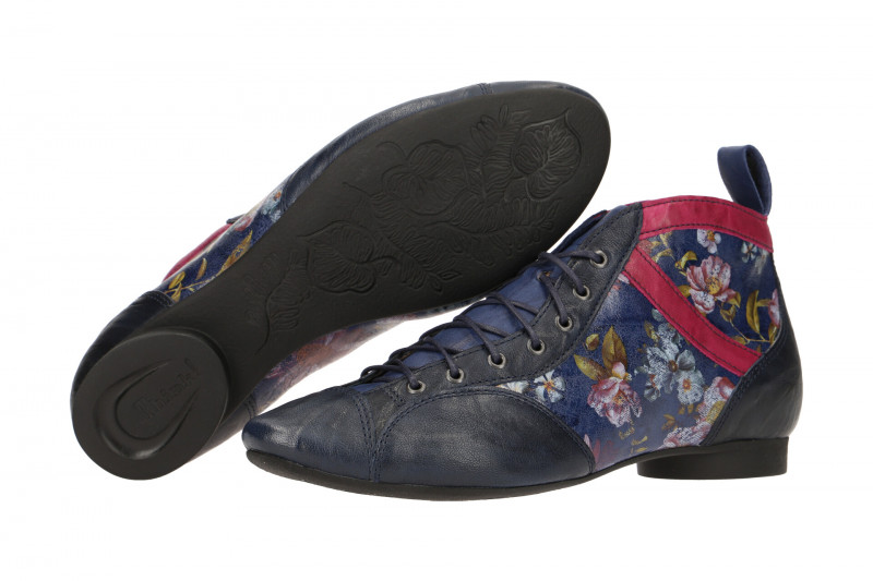 Think Guad Stiefelette blau navy 5-85288-84