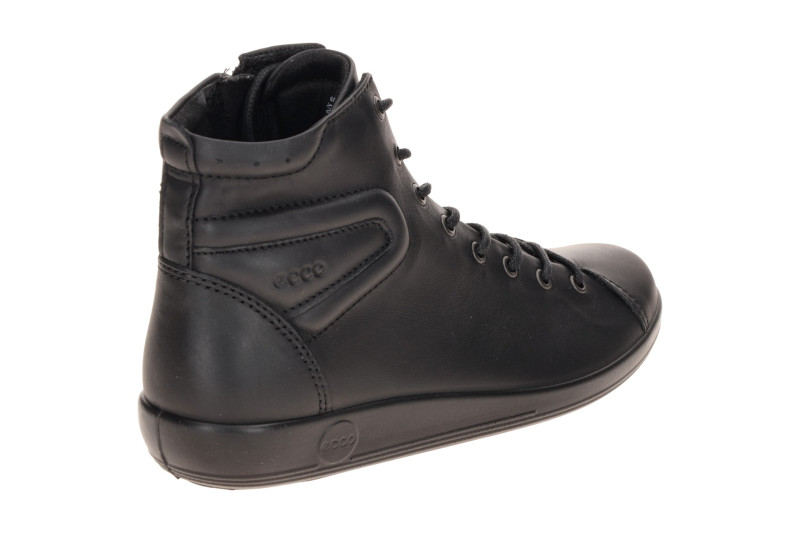 Ecco Soft 2 Stiefeletten Schuhe schwarz Sneaker High Cut 207513