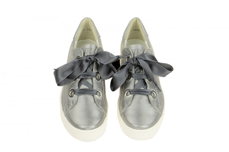 Paul Green Schuhe grau metallic 4539