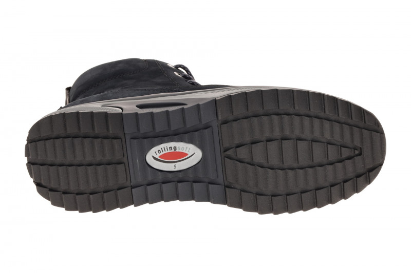 Gabor RollingSoft Schuhe Stiefel blau Nubuck 0802.01.002