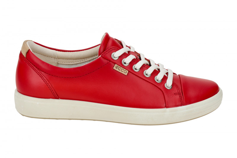 Ecco Soft 7 Schuhe chili rot Damen Sneakers 430003
