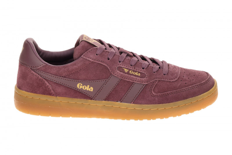 Gola Hawk Suede Schuhe Sneakers rot wine Damen CLB571
